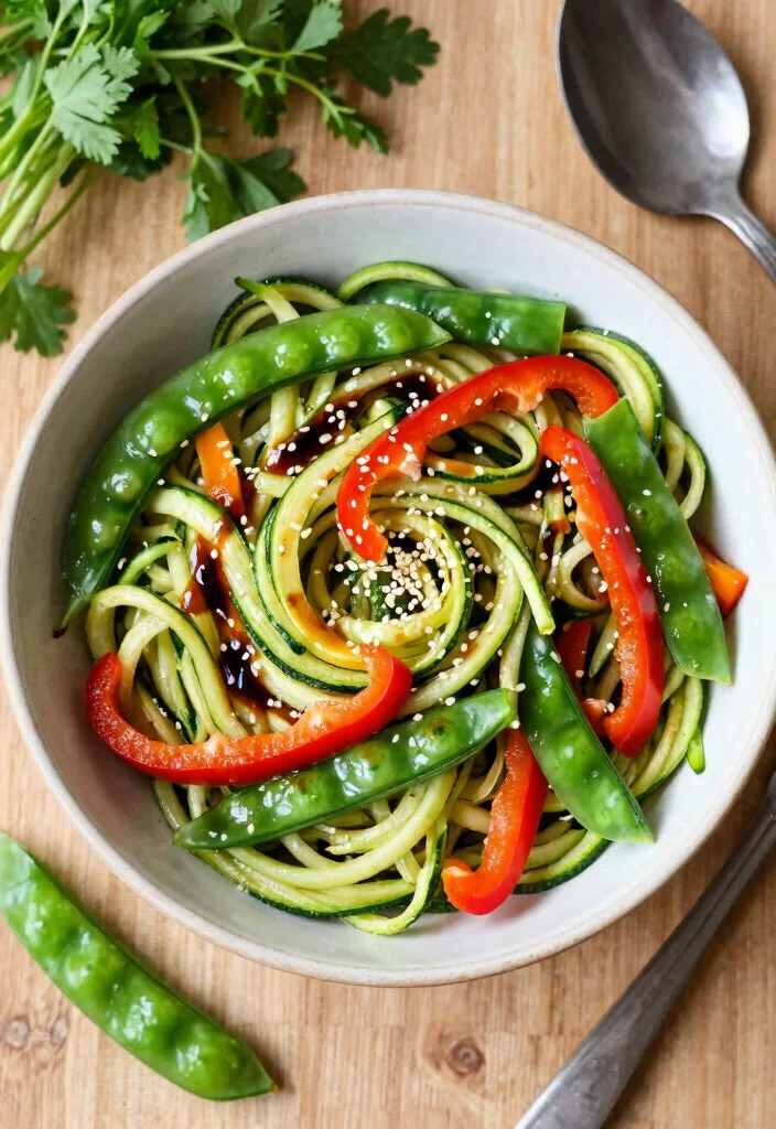 14 Easy Keto Dinners for Family That Everyone Will Love - 2. Zucchini Noodle Stir-Fry 1