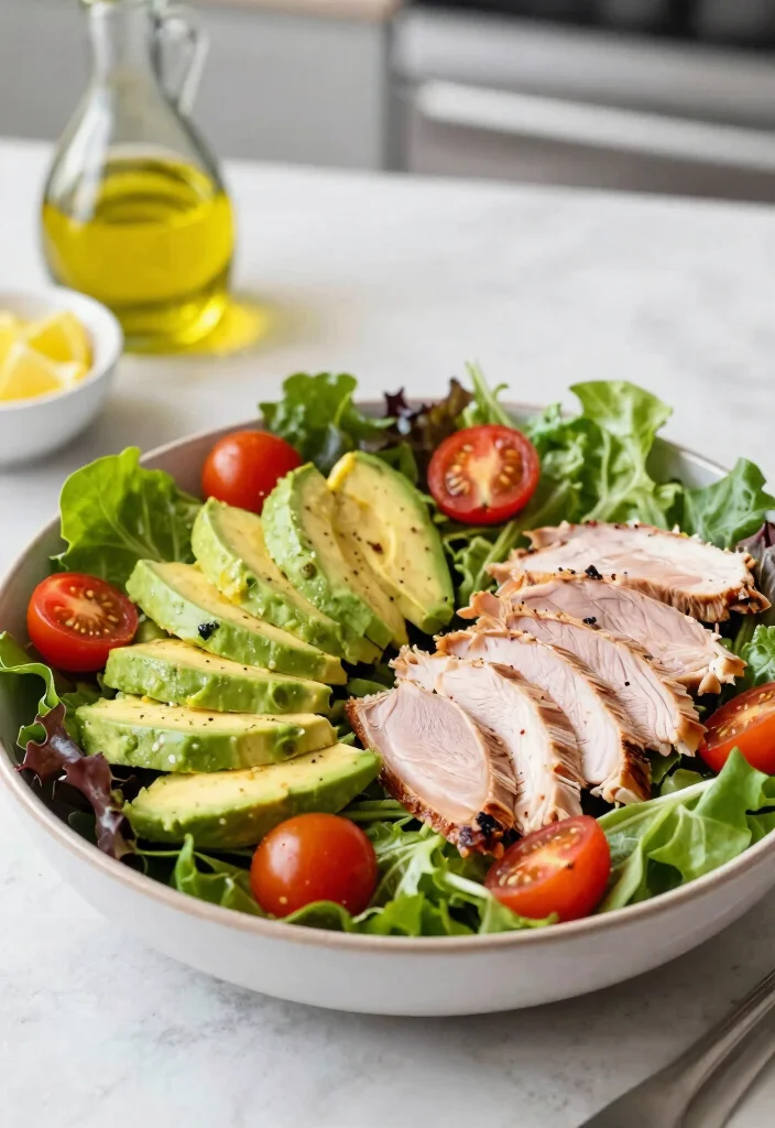 14 Healthy Keto Ground Turkey Recipes Lean Light and Delicious - 13. Turkey and Avocado Salad 1