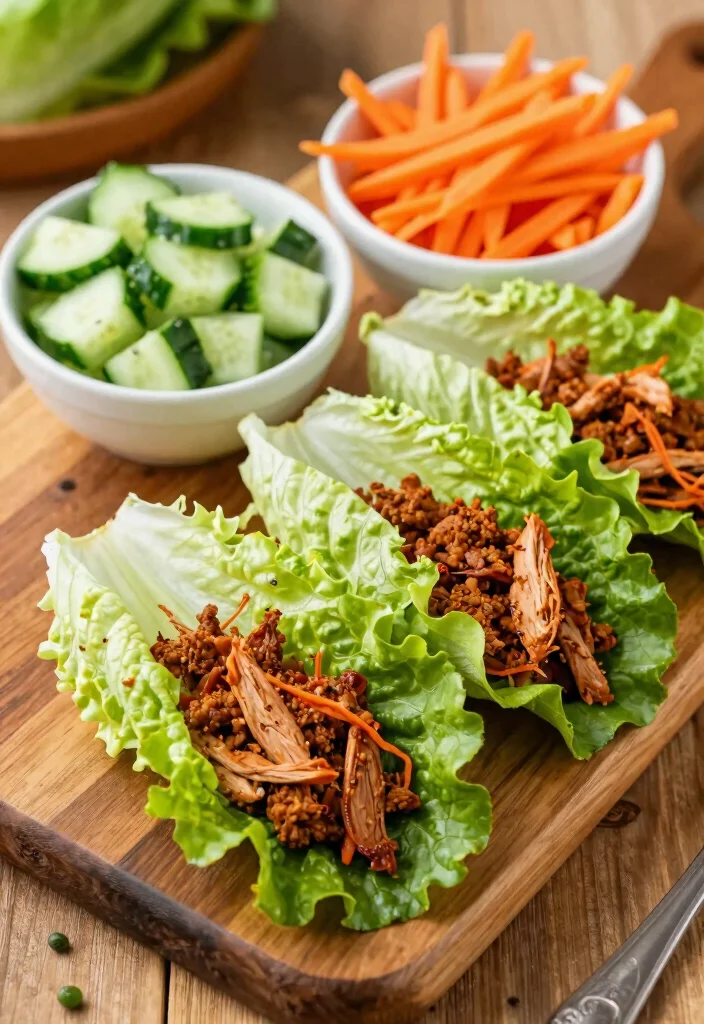 14 Healthy Keto Ground Turkey Recipes Lean Light and Delicious - 2. Spicy Turkey Lettuce Wraps 1