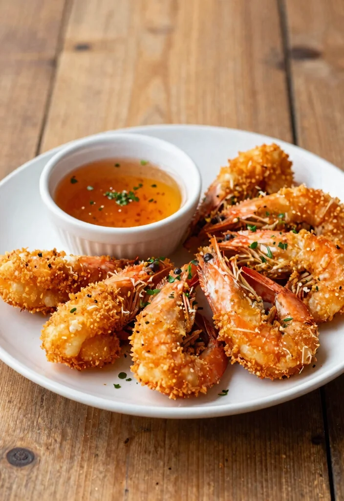 15 Best Air Fryer Keto Recipes Crispy Fast and Low Carb - 10. Air Fryer Coconut Shrimp 1