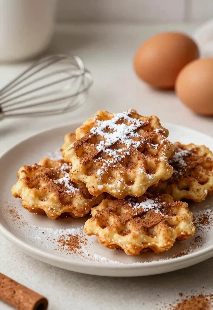 15 Best Air Fryer Keto Recipes Crispy Fast and Low Carb - 13. Cinnamon Sugar Chaffle Bites 1
