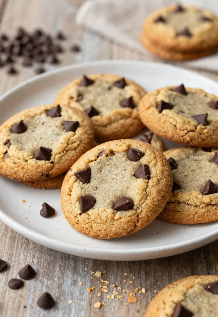 15 Best Air Fryer Keto Recipes Crispy Fast and Low Carb - 15. Low Carb Chocolate Chip Cookies 1