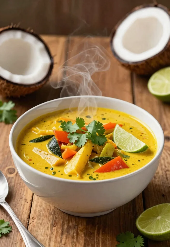 15 Delicious Dairy Free Keto Recipes for a Clean Low Carb Diet - 11. Coconut Curry Soup 1
