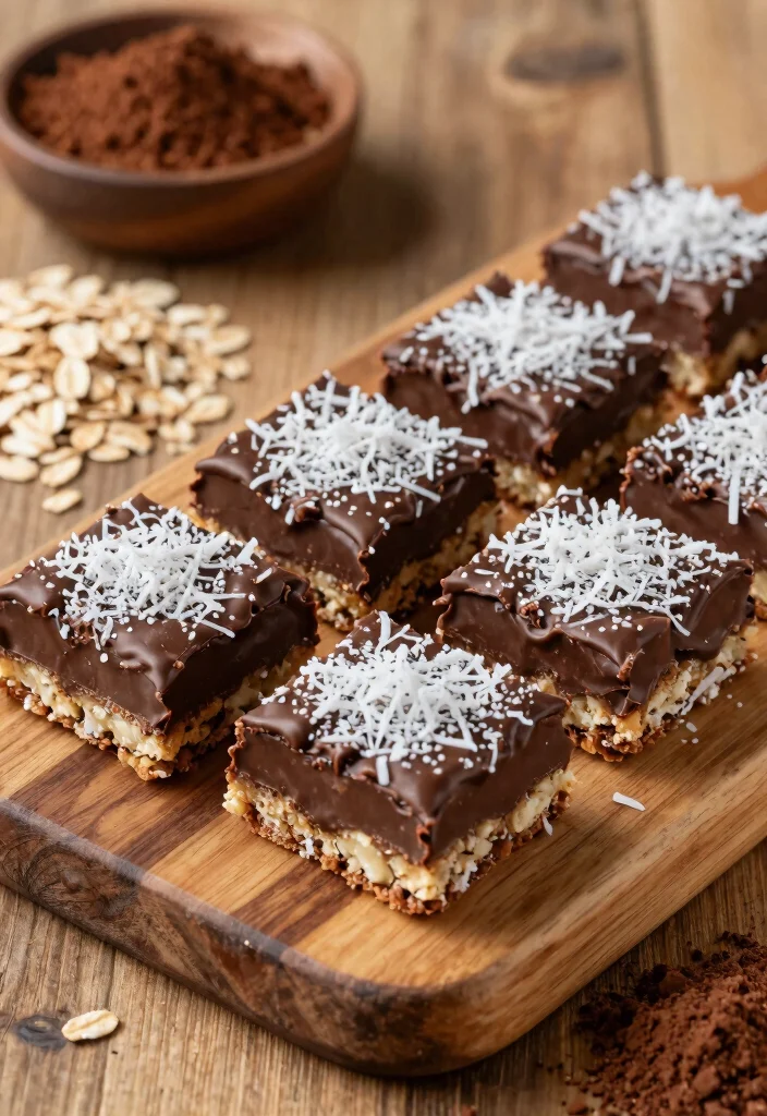 15 Delicious Dairy Free Keto Recipes for a Clean Low Carb Diet - 15. Chocolate Coconut Energy Bars 1