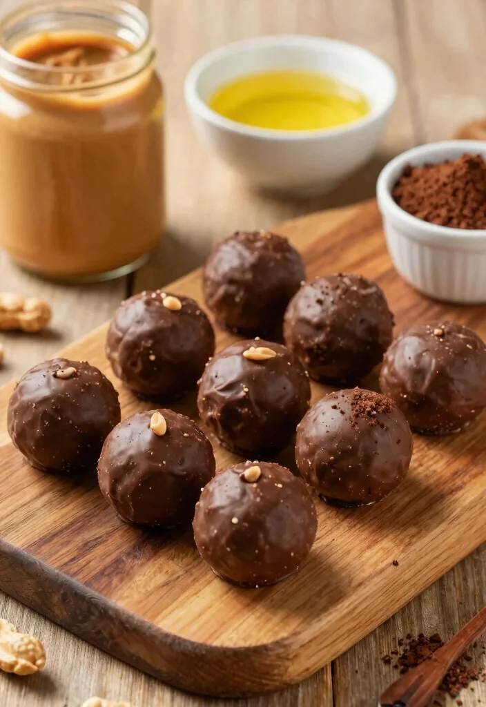 15 Delicious Dairy Free Keto Recipes for a Clean Low Carb Diet - 5. Peanut Butter Chocolate Fat Bombs 1