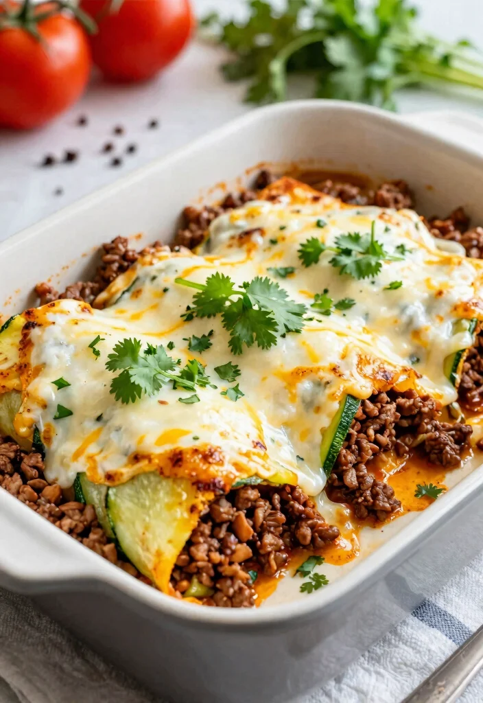 15 Easy Ground Beef Keto Recipes That Are Budget Friendly - 2. Keto Beef Enchiladas 1