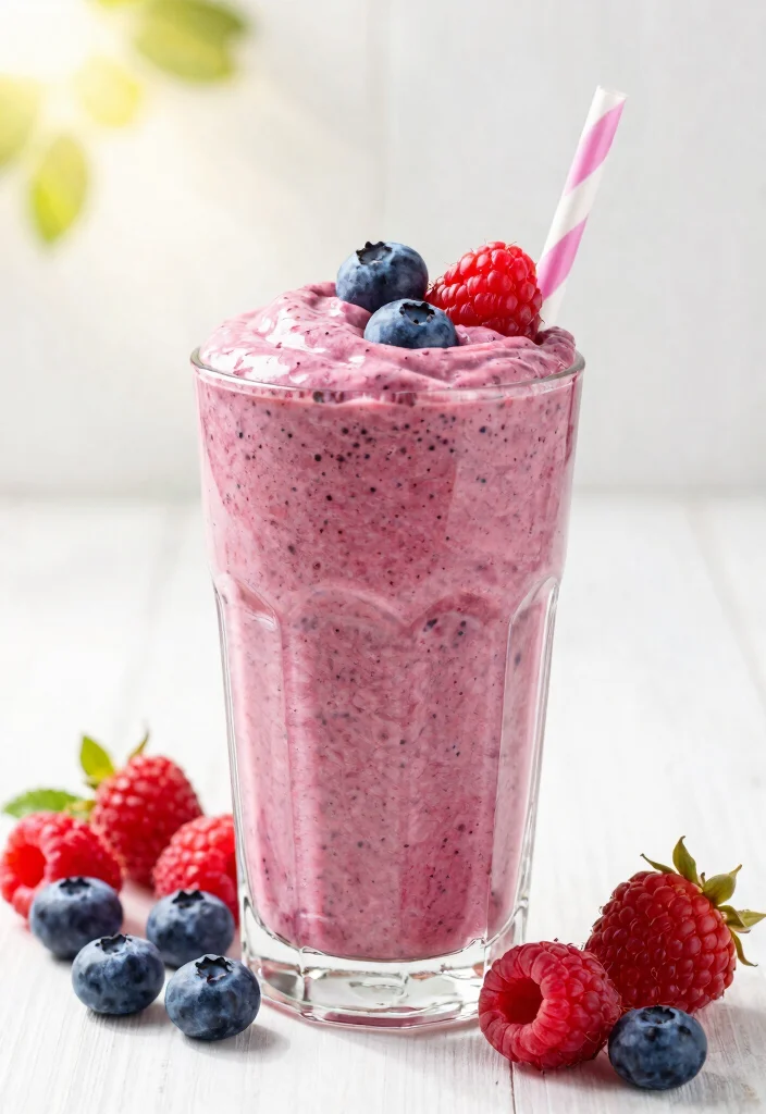 15 Easy Keto Breakfast Ideas Quick Filling and Low Carb - 2. Berry Blast Protein Smoothie 1