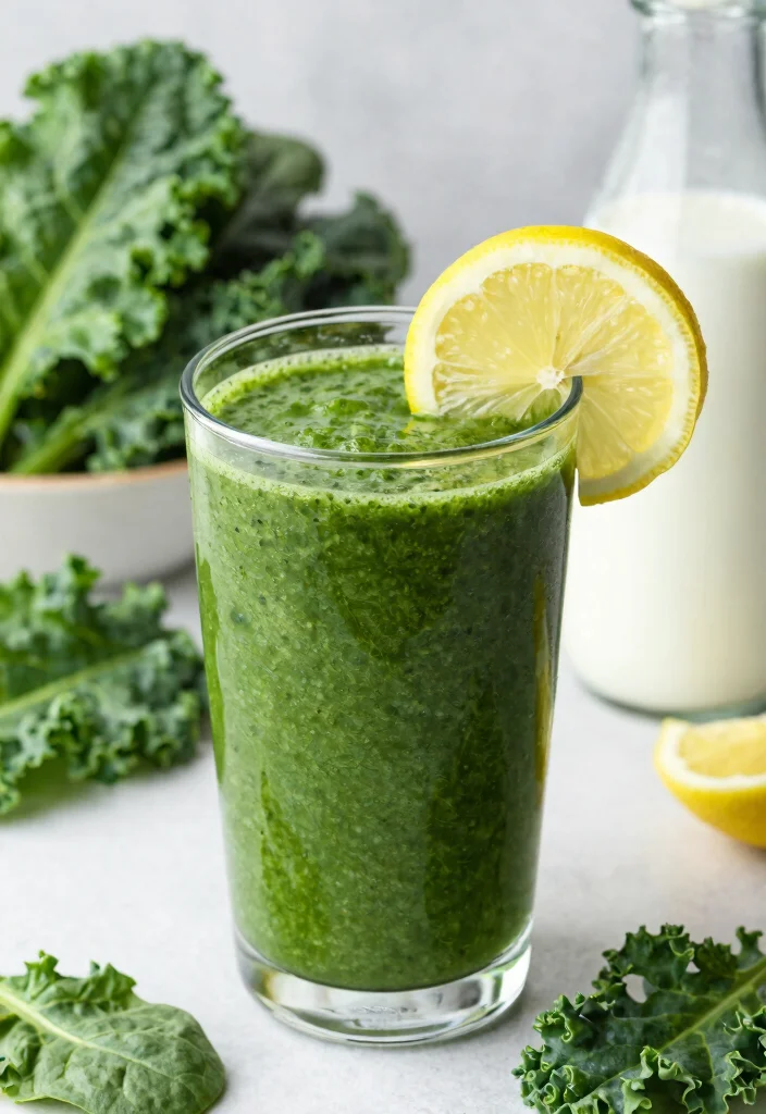 15 Easy Keto Breakfast Ideas Quick Filling and Low Carb - 5. Spinach & Kale Green Smoothie 1