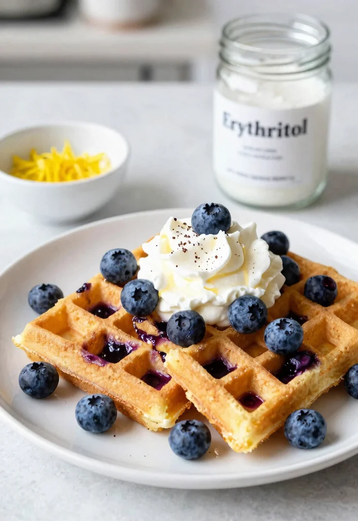 15 Easy Keto Chaffle Recipes: Crispy, Cheesy, and Totally Satisfying - 11. Blueberry Lemon Chaffles 1