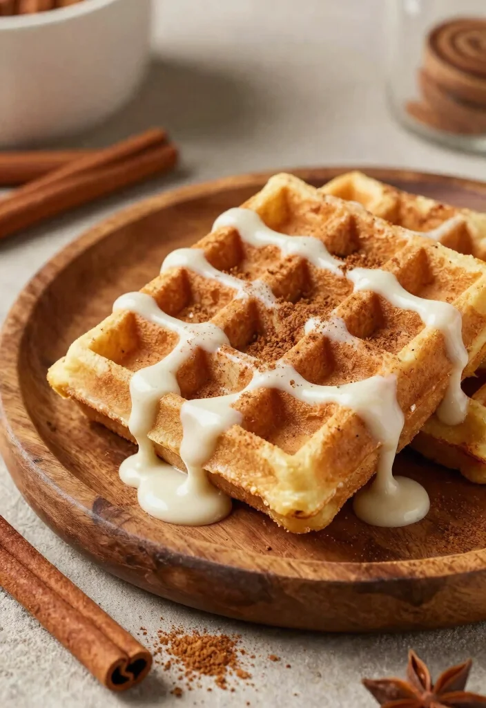 15 Easy Keto Chaffle Recipes: Crispy, Cheesy, and Totally Satisfying - 14. Cinnamon Roll Chaffles 1