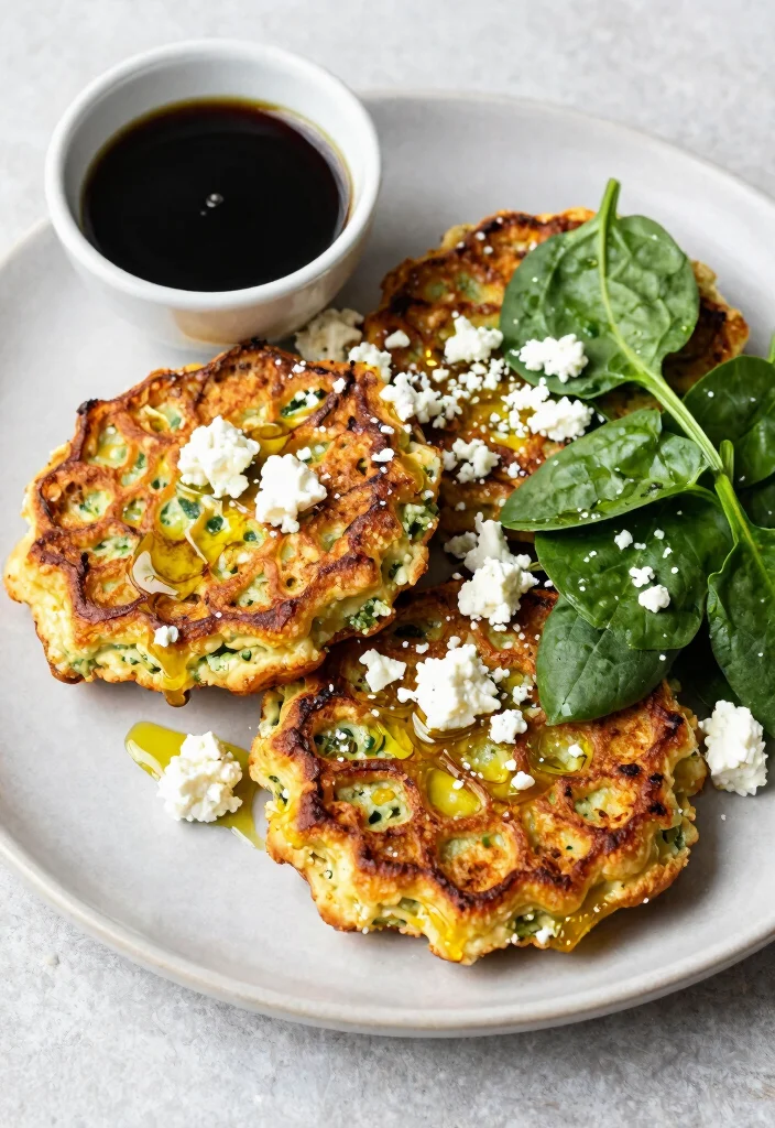 15 Easy Keto Chaffle Recipes: Crispy, Cheesy, and Totally Satisfying - 6. Spinach and Feta Chaffles 1