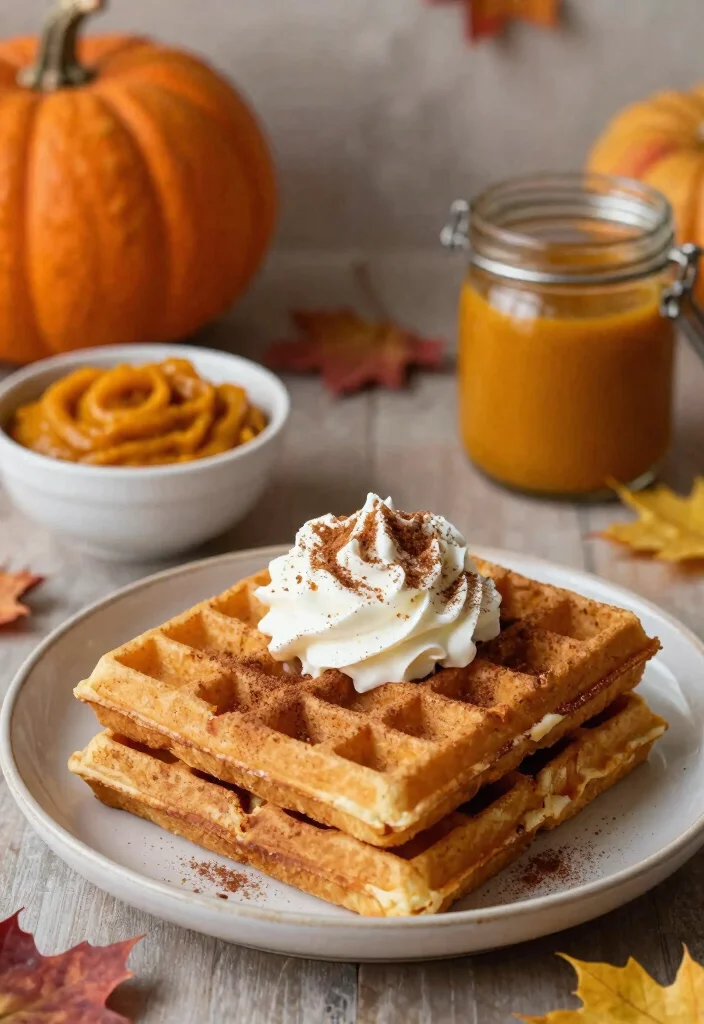 15 Easy Keto Chaffle Recipes: Crispy, Cheesy, and Totally Satisfying - 7. Pumpkin Spice Chaffles 1