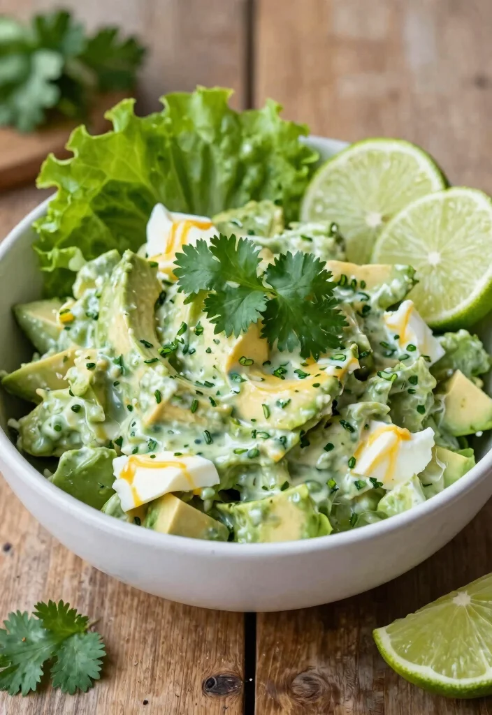 15 Easy Keto Dinner Recipes You Can Make in Under 30 Minutes - 15. Avocado Egg Salad 1