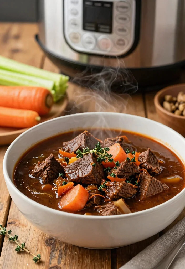 15 Easy Keto Instant Pot Recipes for Fast and Flavorful Dinners - 1. Keto Beef Stew 1
