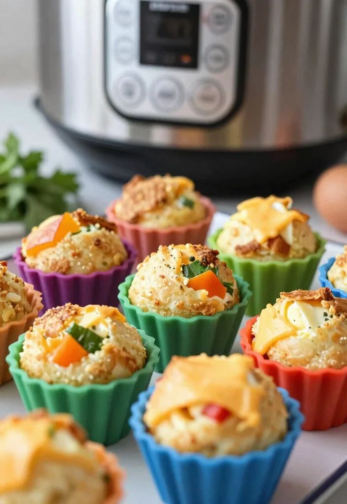 15 Easy Keto Instant Pot Recipes for Fast and Flavorful Dinners - 13. Easy Instant Pot Egg Bites 1