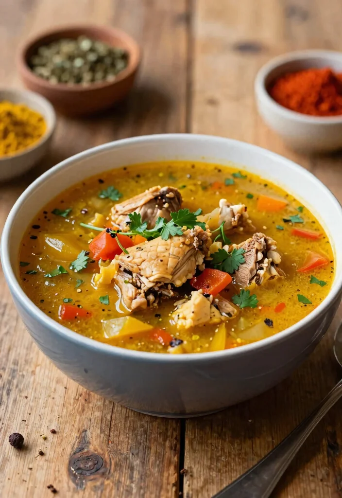 15 Hearty Keto Soups and Stews to Keep You Warm All Winter - 10. Moroccan Chicken Soup 1