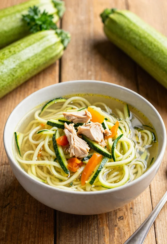 15 Hearty Keto Soups and Stews to Keep You Warm All Winter - 13. Chicken Zoodle Soup 1