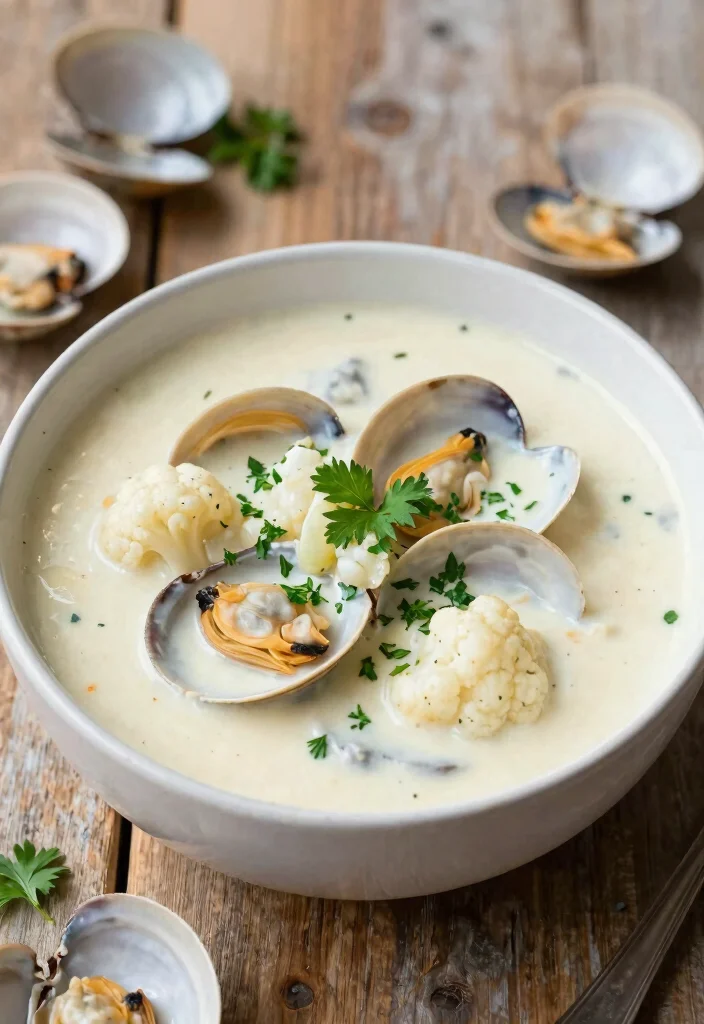 15 Hearty Keto Soups and Stews to Keep You Warm All Winter - 9. Low-Carb Clam Chowder 1