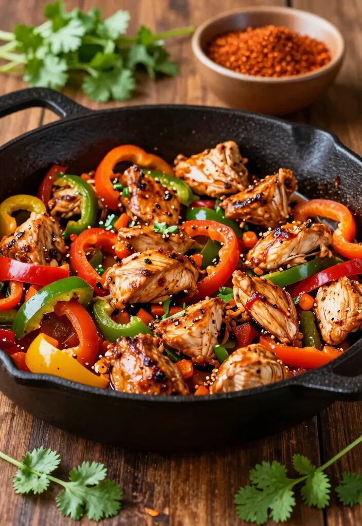 15 Juicy Keto Chicken Breast Recipes Perfect for Busy Weeknights - 3. Spicy Mexican Chicken Skillet 1