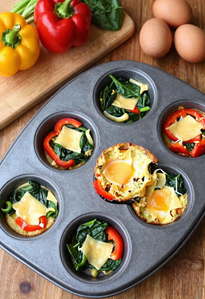 15 Simple Keto Recipes for Beginners to Start Strong - 4. Egg Muffins 1