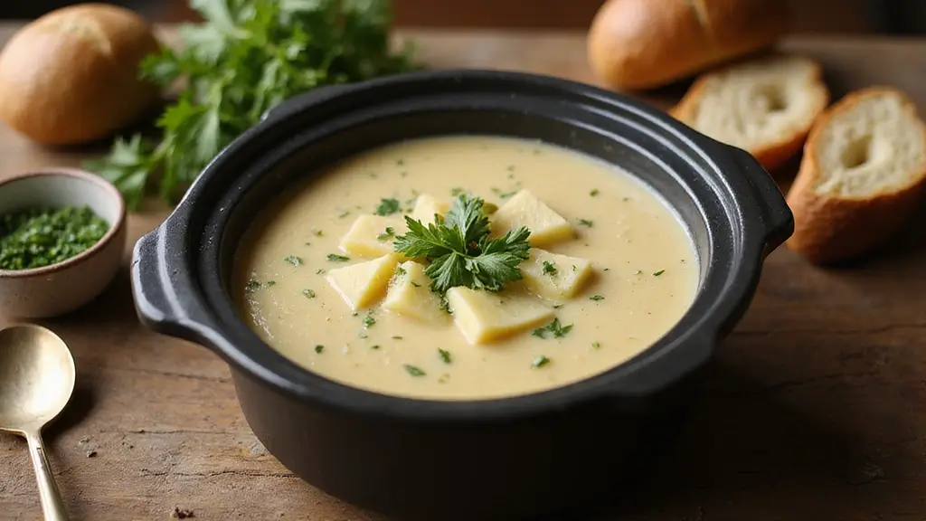 Creamy Crockpot Potato Soup Recipes: Slow Blends for a Vegan Delight