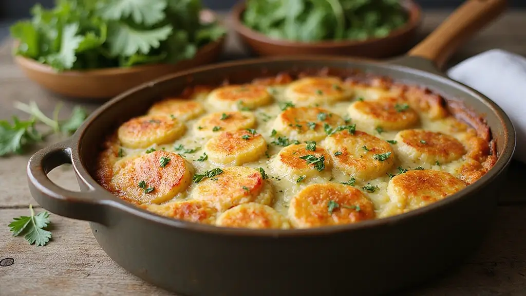 Layered Easy Scalloped Potatoes: Cheesy Slices for Busy Families