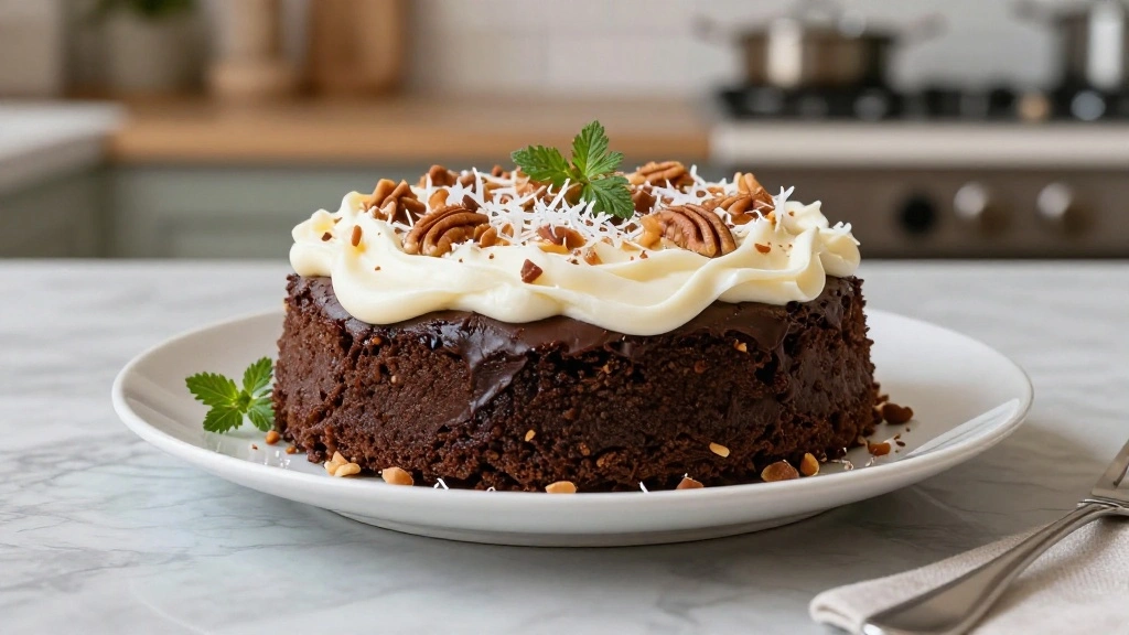 Authentic German Chocolate Cake Recipe with Coconut Pecan Frosting