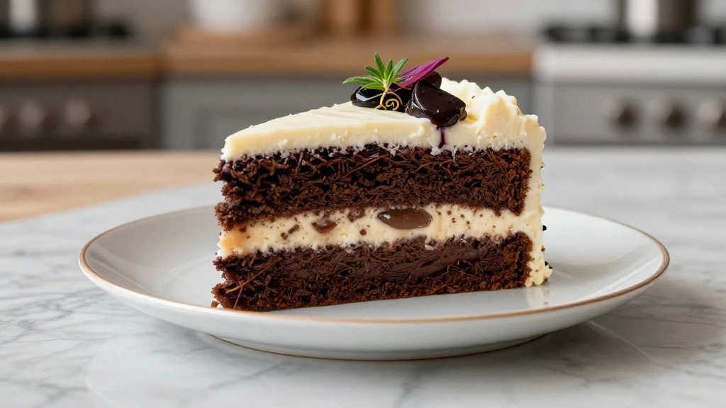 Chocolate Layer Cake with Creamy Frosting