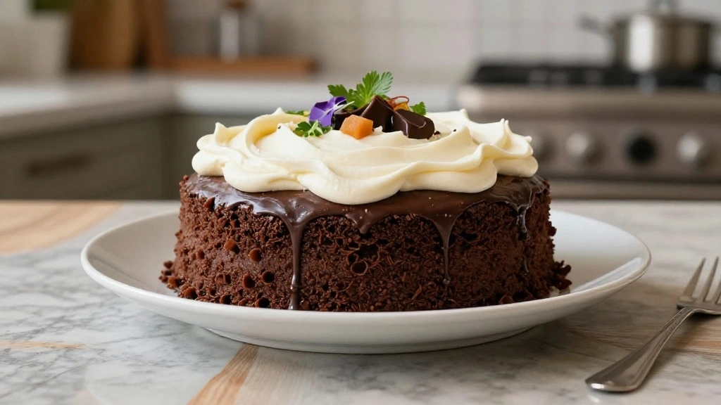 Classic German Chocolate Cake with Homemade Frosting