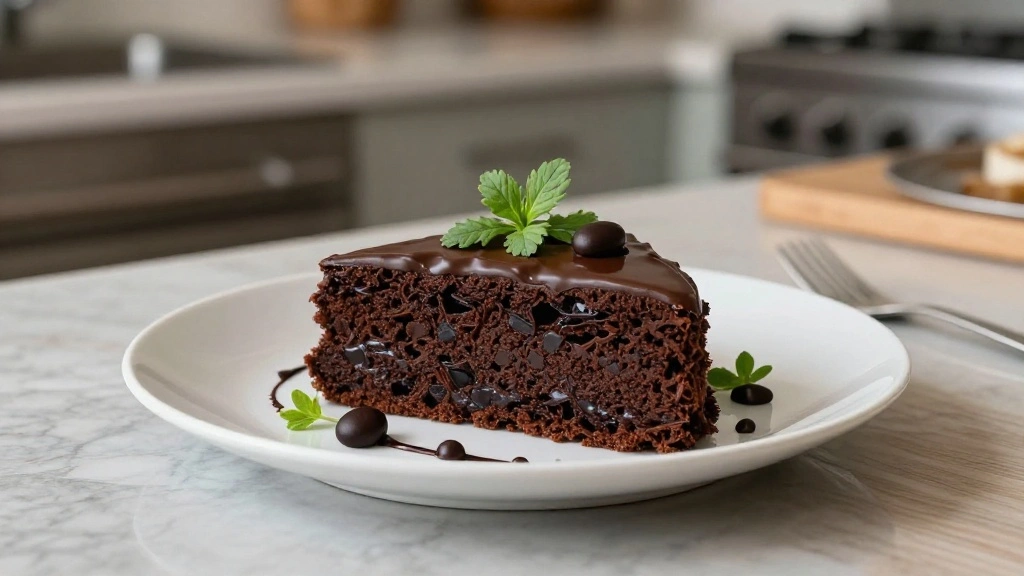 Easy Vegan Chocolate Cake (No Eggs, No Dairy)