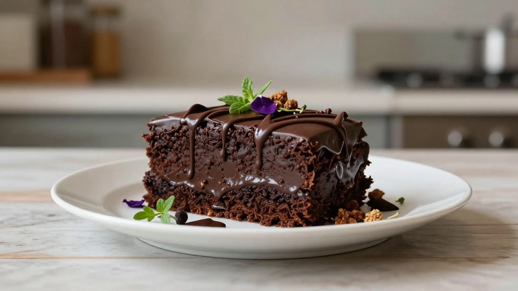 Old-Fashioned Chocolate Fudge Cake