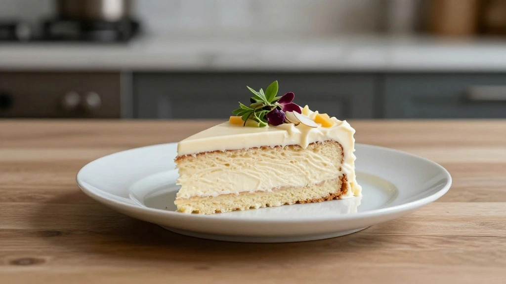 Soft and Creamy White Chocolate Cake