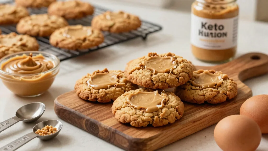 10 Easy Keto Peanut Butter Cookies Made With Just 3 Ingredients