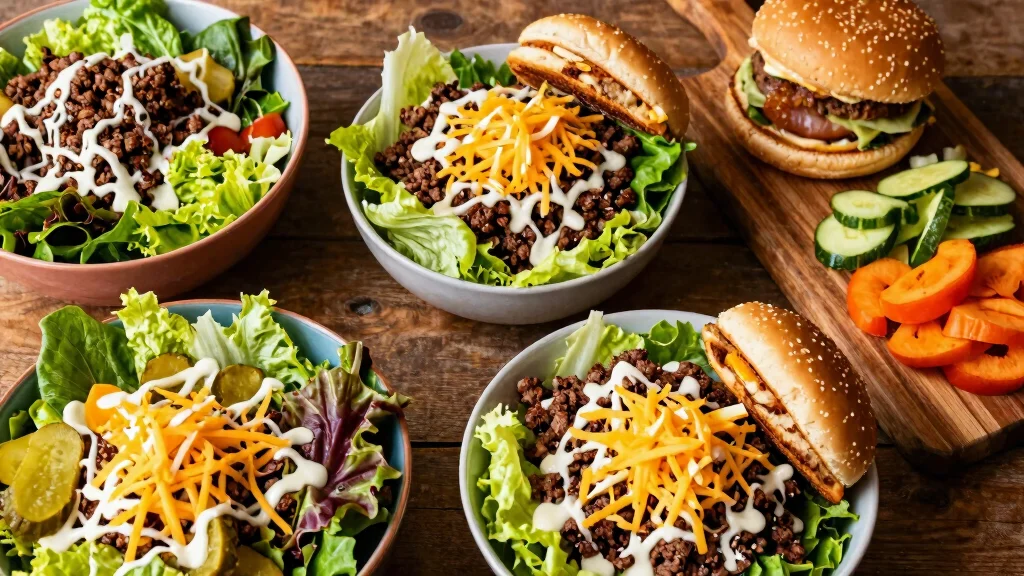 11 Best Keto Big Mac Salad Creations: All the Burger Flavor in a Bowl