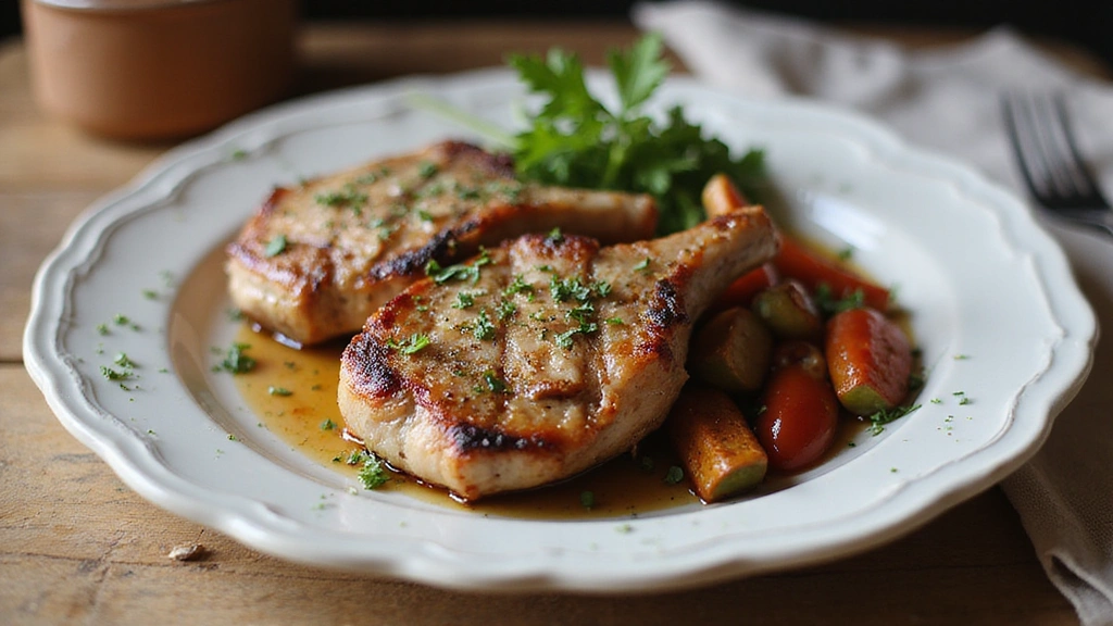 Pan-Seared Pork Chop Recipes: Bone-In Juiciness - Yummy Diary