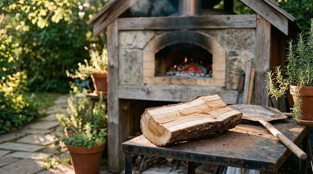 best wood for pizza oven