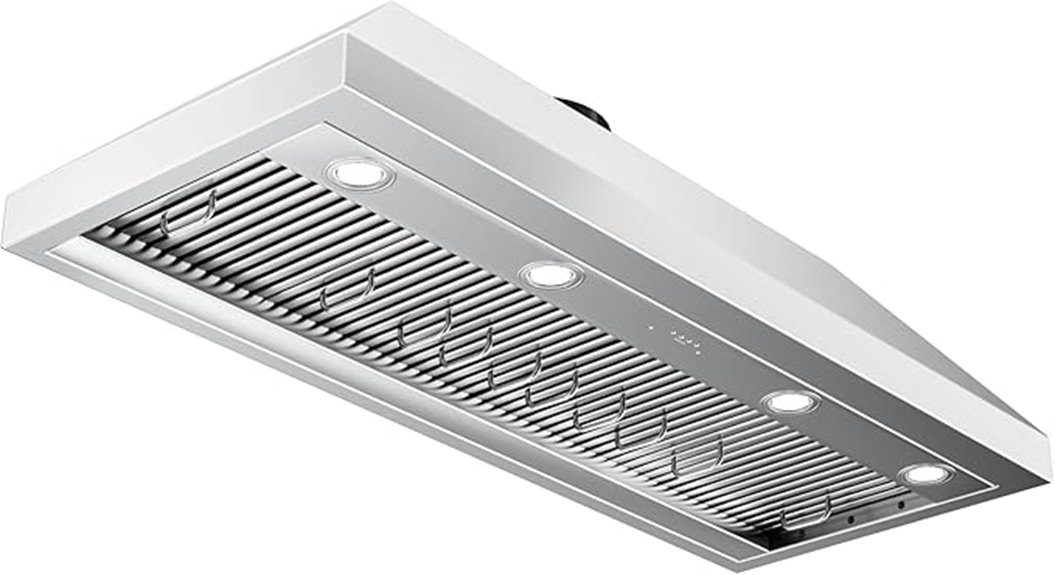 copper tailor 48 range hood insert